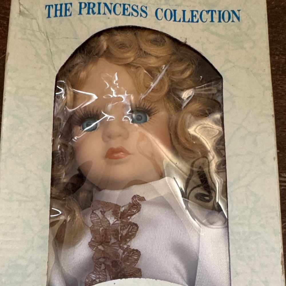 Vintage Porcelain Collection Doll Blonde